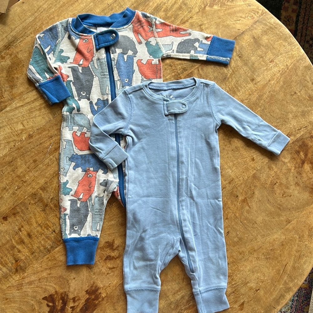 Set Zip Romper Pajamas || Hanna Andersson / Primary